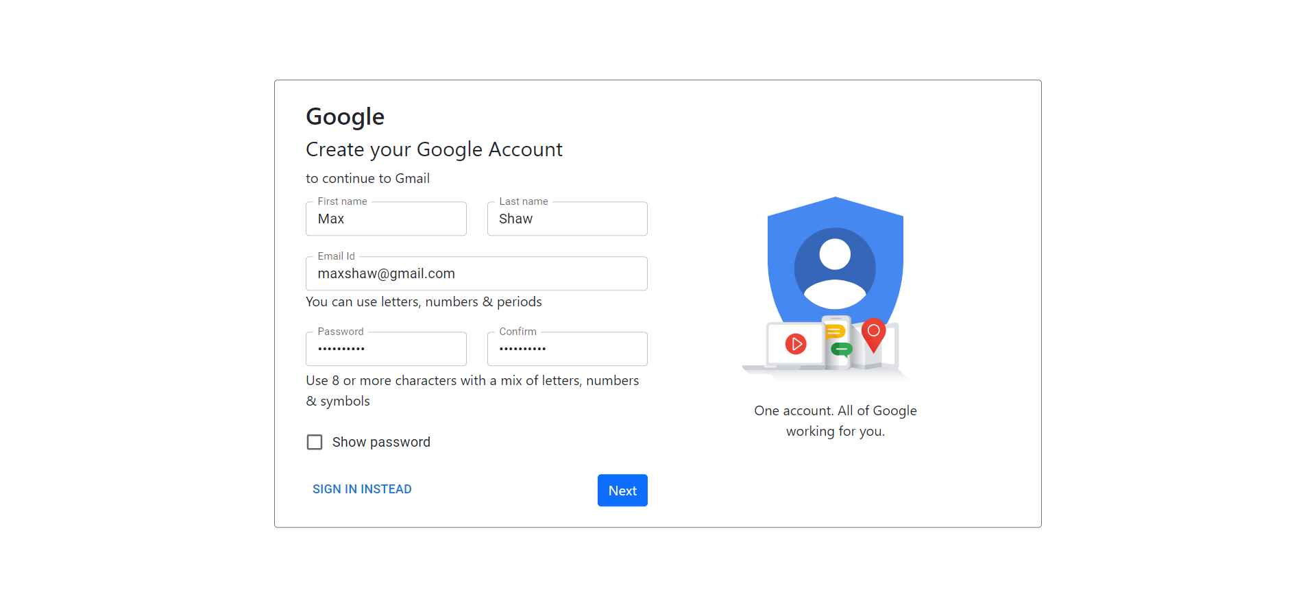 Gmail clone